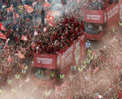A Liverpool FC victory parade will take place in the city on Sunday 29th May