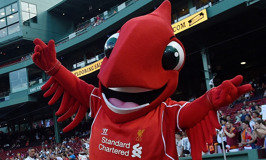 Maskottchen Liverpool FC Mighty Red offizielles Lizenzprodukt