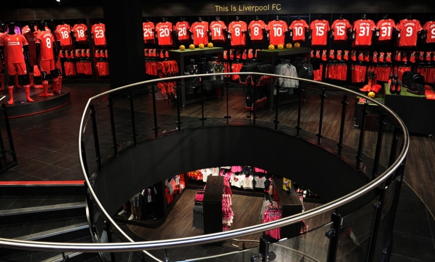 PEF Burger gentage In photos: Liverpool ONE store revamped - Liverpool FC