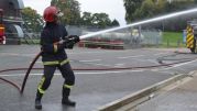 Academy stars turn firefighters