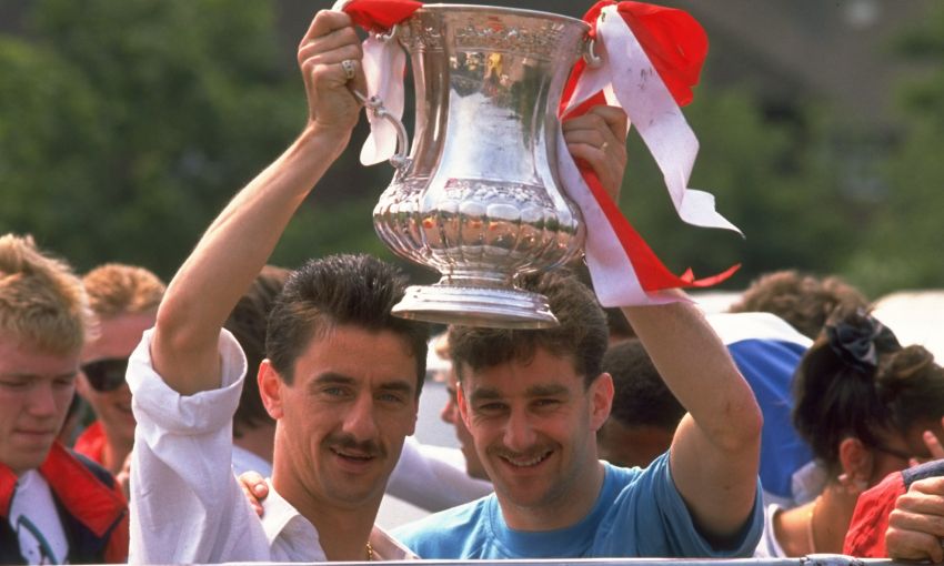 1989 FA CUP FINAL JOHN ALDRIDGE IAN RUSH