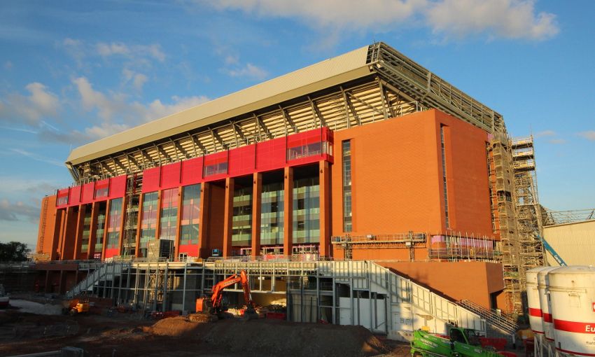 Free video: Anfield redevelopment progress revealed - Liverpool FC