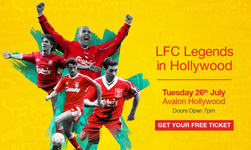Liverpool legends set for free fan event in Hollywood - Liverpool FC
