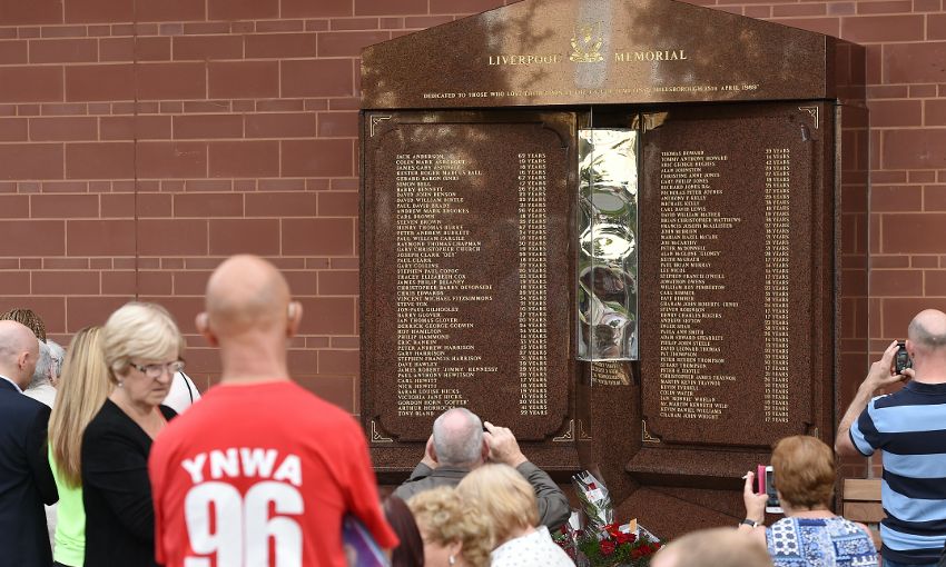 Hillsborough Memorial Returns To Anfield Liverpool Fc