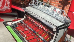 How the Main Stand was built... as a cake