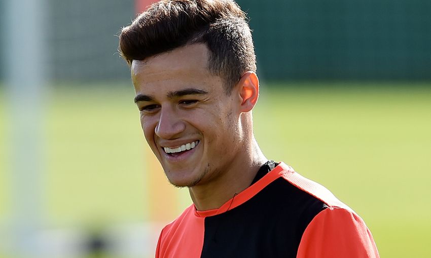 Watch: Can Coutinho recreate Gerrard's iconic Olympiacos strike?