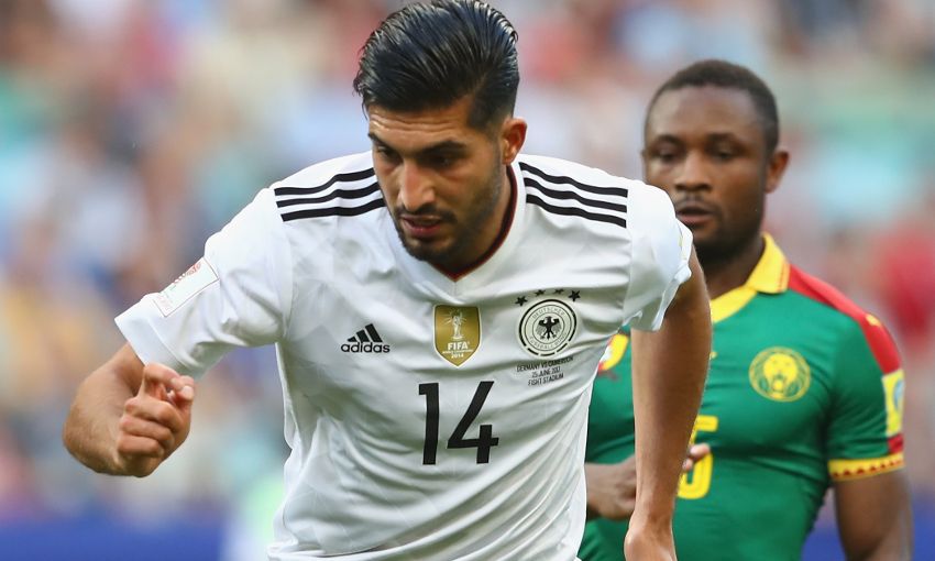 Emre into Confederations Cup semi-finals with Germany