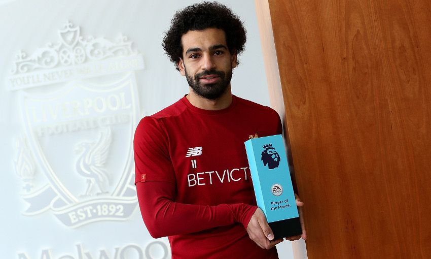 Salah named Premier League POTM for November - Liverpool FC