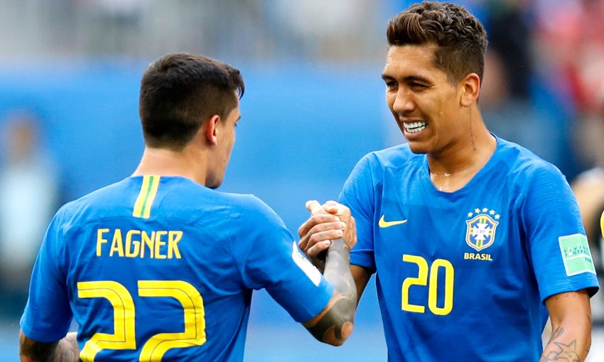Roberto Firmino features for Brazil in the World Cup.