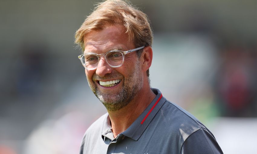 Liverpool manager Jürgen Klopp at Chester FC.