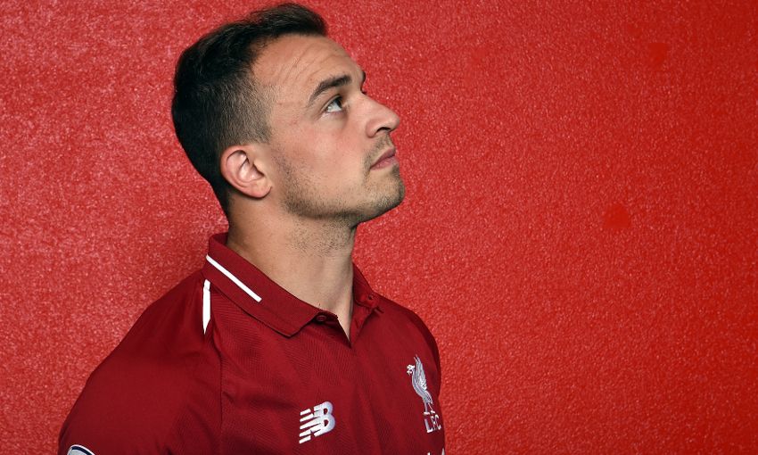 Xherdan Shaqiri signs for Liverpool FC.