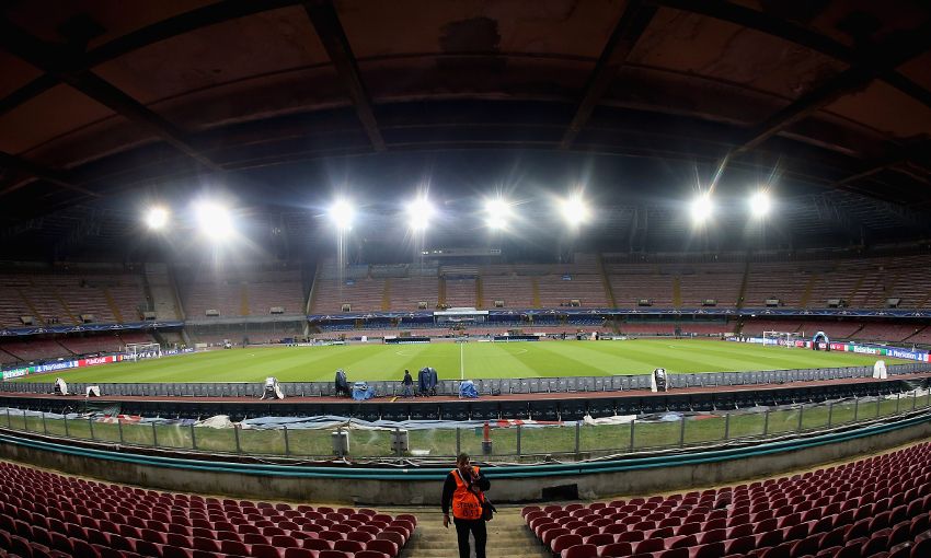 General view of Stadio San Paolo