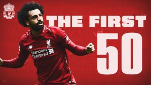 Salah's first 50 LFC goals