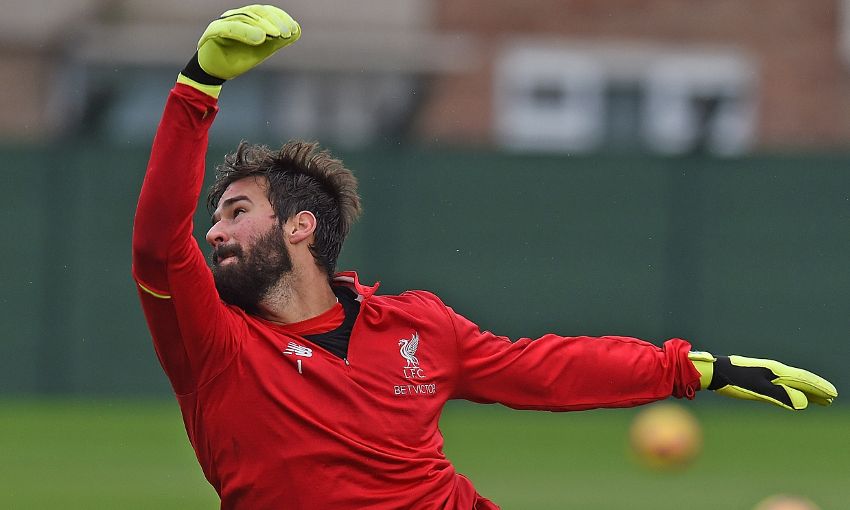 Liverpool training at Melwood, October 25