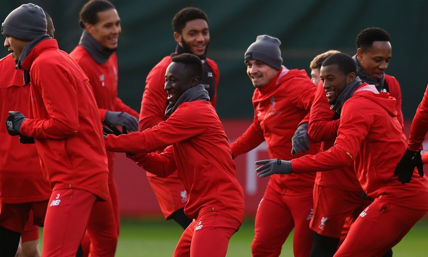 Liverpool FC training session at Melwood, November 22, 2018
