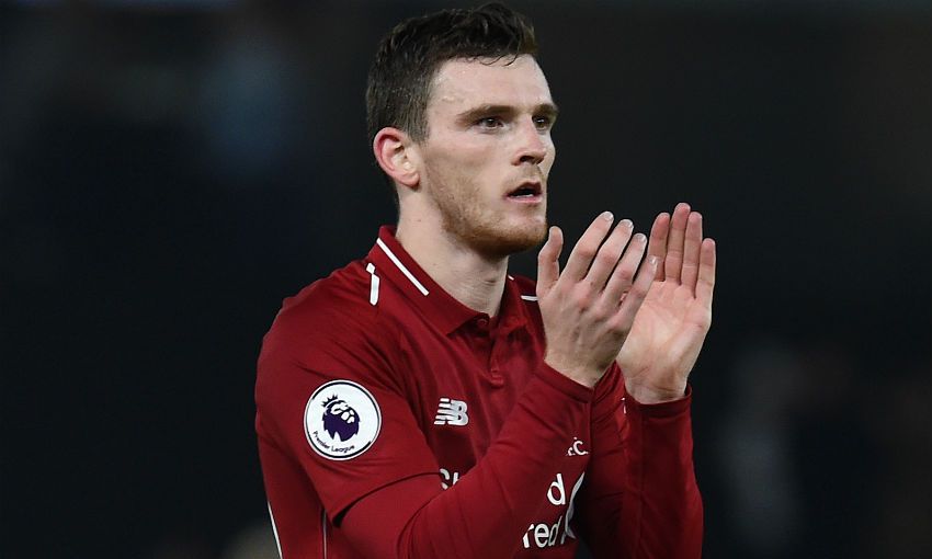 Liverpool FC's Andy Robertson