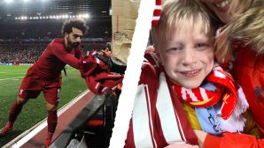 'Thank you Mo' - Salah makes a young fan's day
