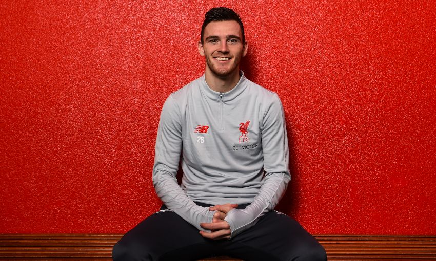 Andy Robertson signs new LFC deal