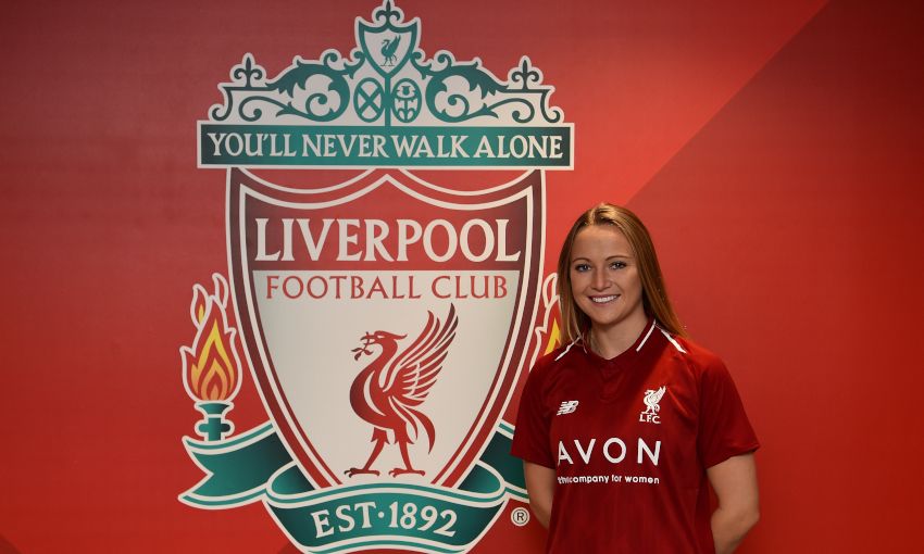 Jemma Purfield signs for Liverpool FC Women