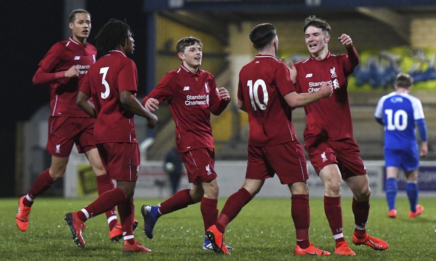 Liverpool v Wigan Athletic, FA Youth Cup