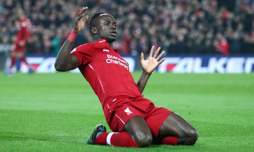 Sadio Mane of Liverpool FC