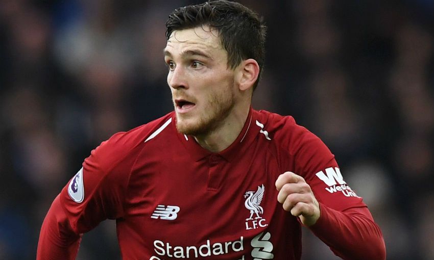 Andy Robertson of Liverpool FC