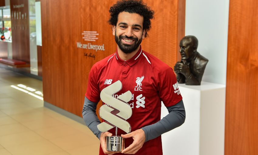 Mohamed Salah wins Liverpool Player of the Month for April