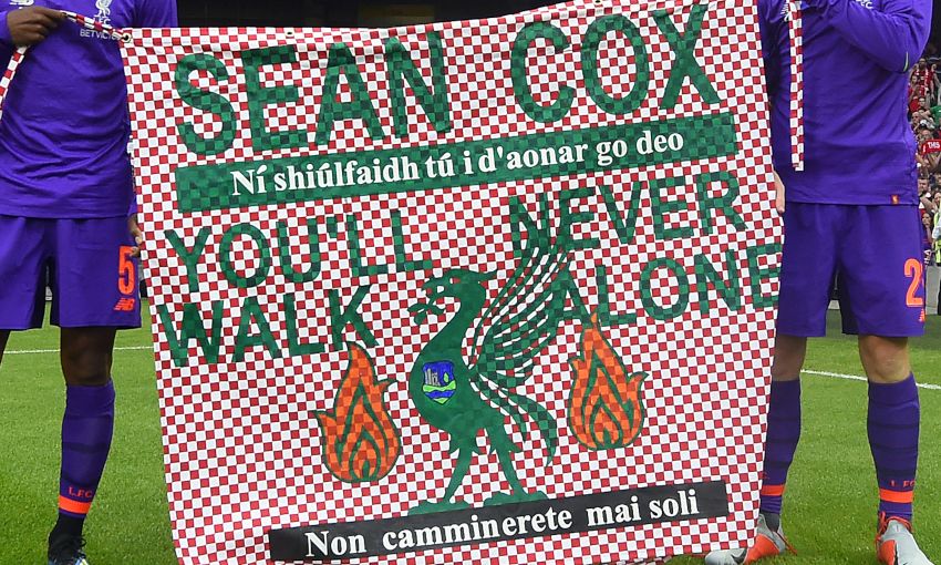 Seán Cox banner