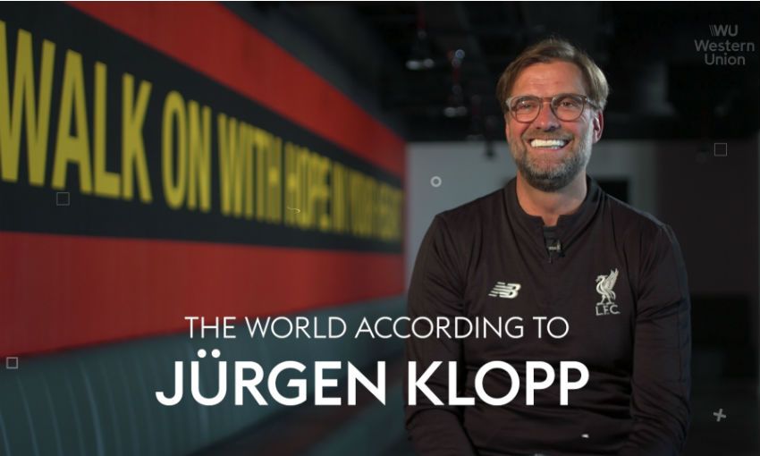 The world according to Jürgen Klopp with Western Union