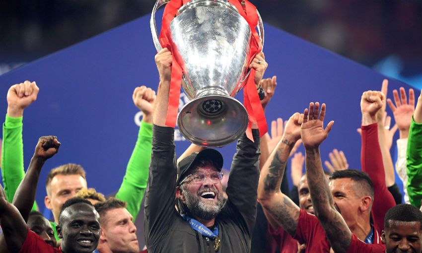 Champions League final win 