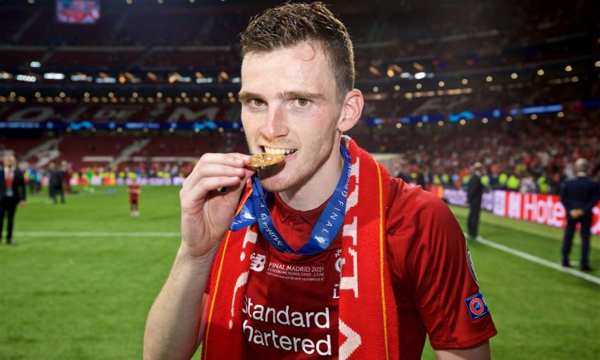 Andy Robertson Champions League final