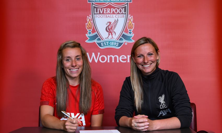 Becky Jane agrees terms on move to Liverpool FC Women