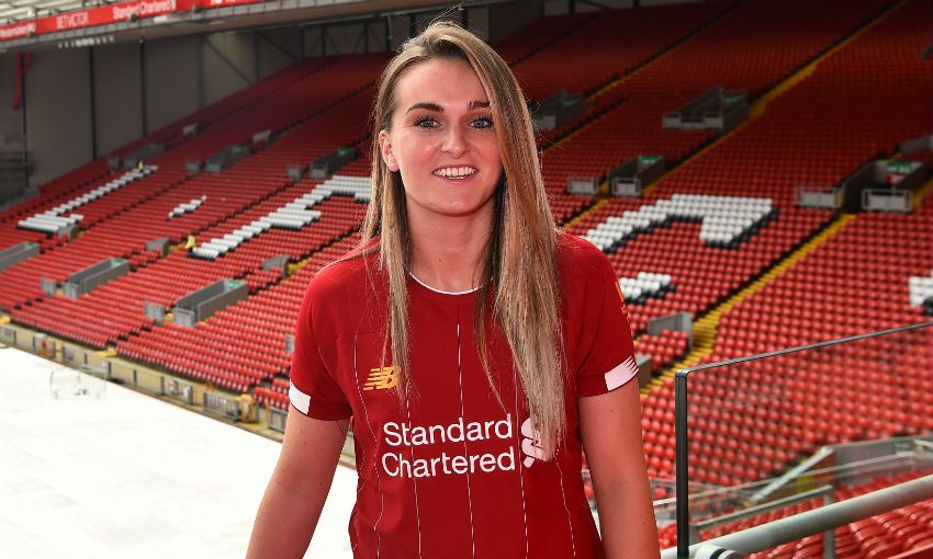 Melissa Lawley signs for Liverpool FC Women