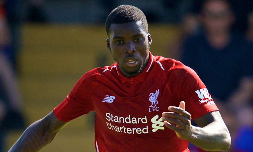 Sheyi Ojo Liverpool friendly at Chester