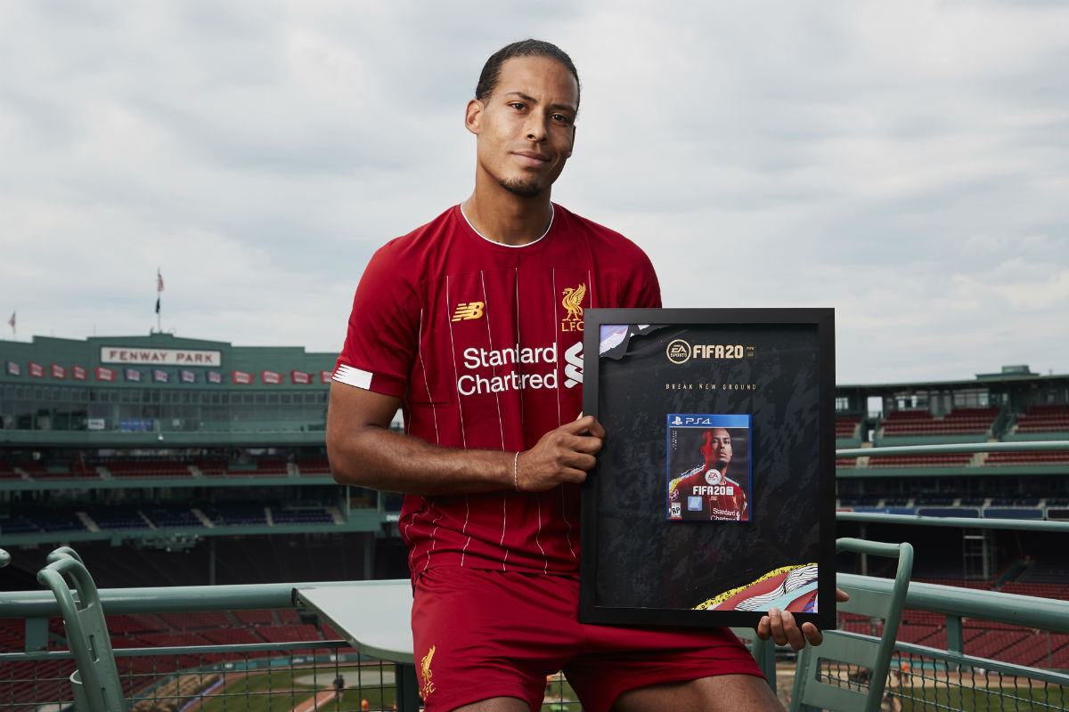 konstruktion Ny ankomst strand Virgil van Dijk to be EA SPORTS' FIFA 20 Champions Edition cover star -  Liverpool FC