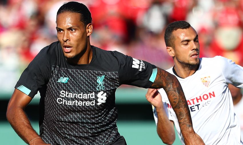 Liverpool v Sevilla at Fenway Park