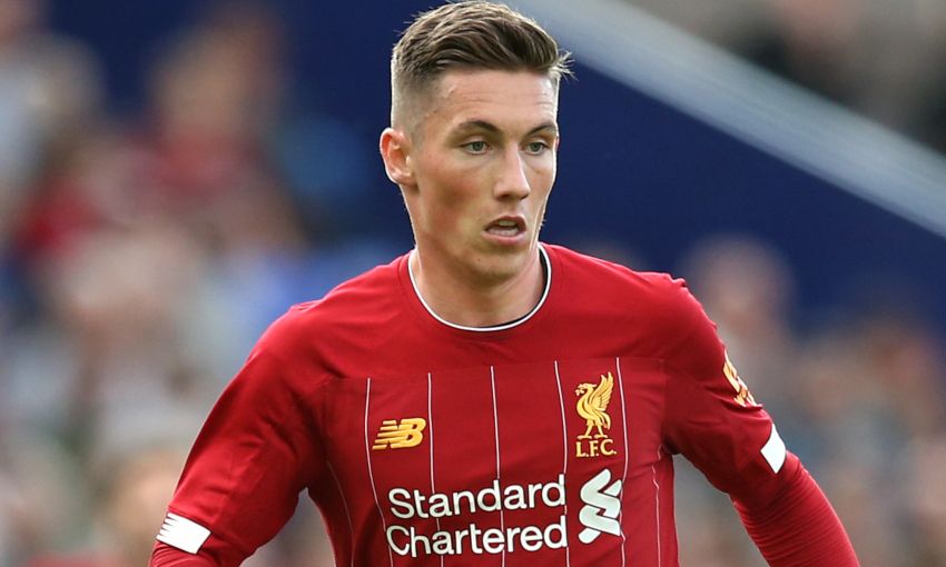 Harry Wilson in action for Liverpool