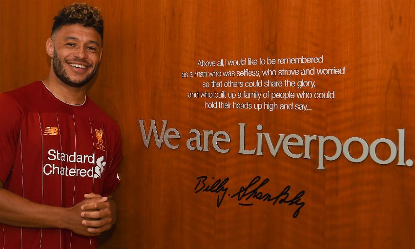 Alex Oxlade-Chamberlain contract signing