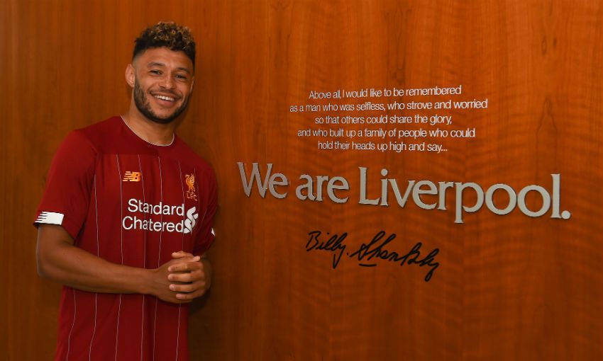 Alex Oxlade-Chamberlain contract signing
