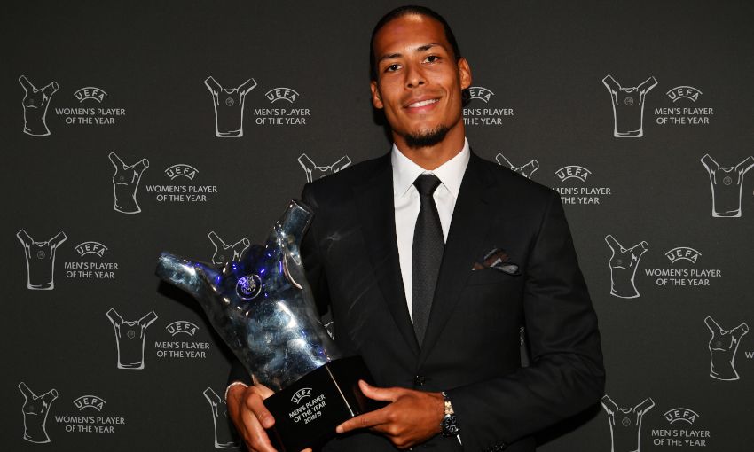 Virgil van Dijk wins UEFA Men's Player of the Year 2018-19