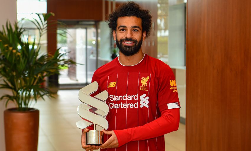 Mohamed Salah named Liverpool Player of the Month for August - Liverpool FC