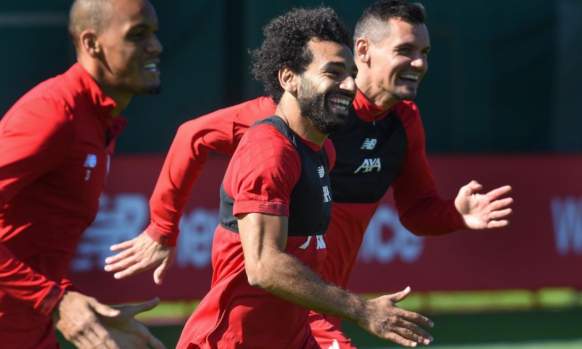 Liverpool training at Melwood - September 20, 2019