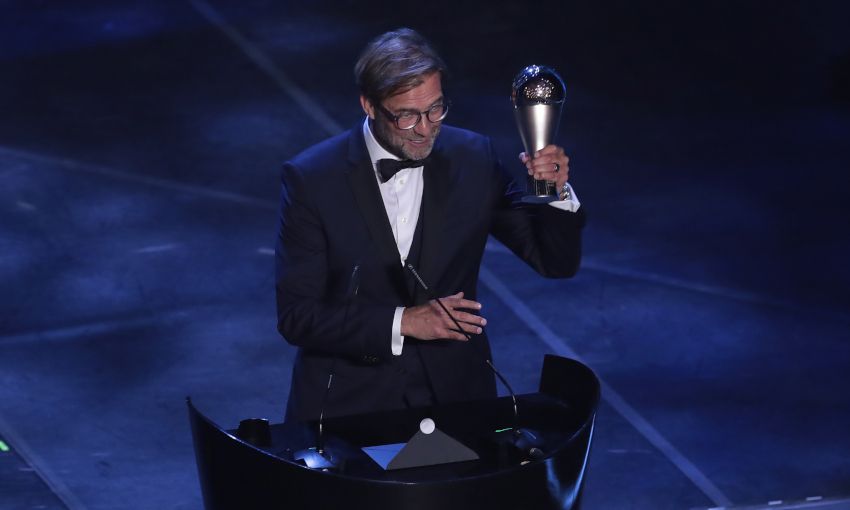 Jürgen Klopp wins Best FIFA Men's Coach