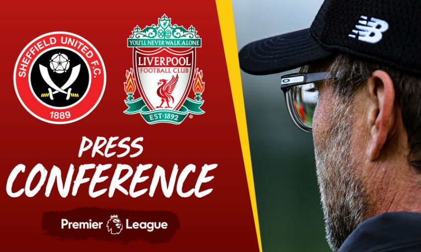 Jürgen Klopp's pre-Sheffield United press conference