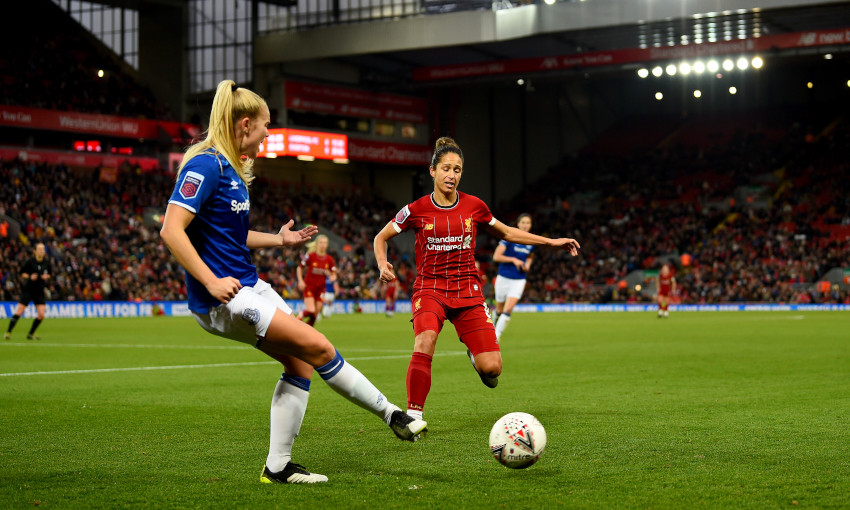 Liverpool FC Women v Everton at Anfield