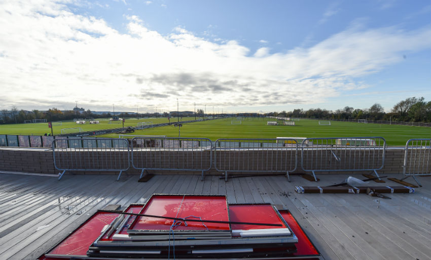 Hasil gambar untuk Video and photos: Progress at LFC new training ground continues