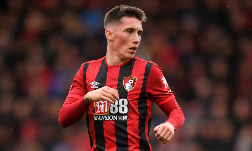 Harry Wilson in action for Bournemouth
