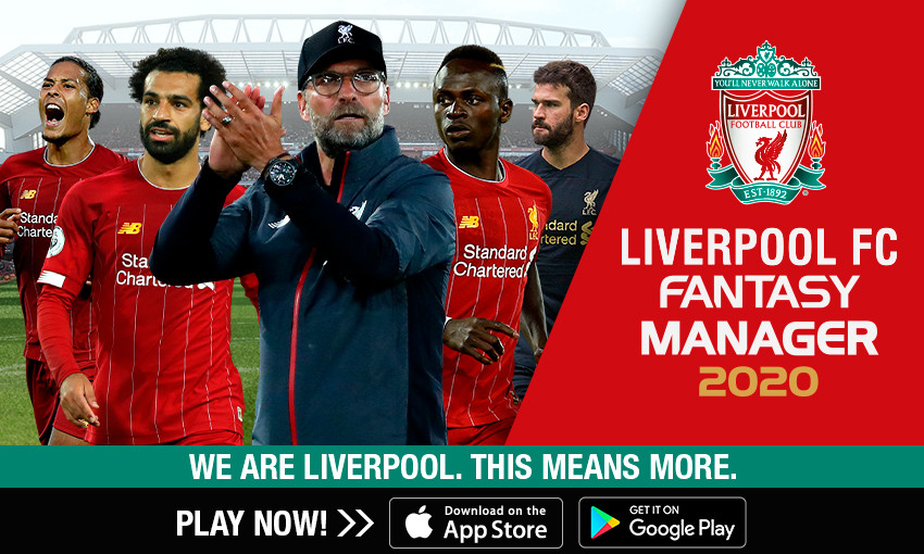 Liverpool FC Fantasy Manager 2020