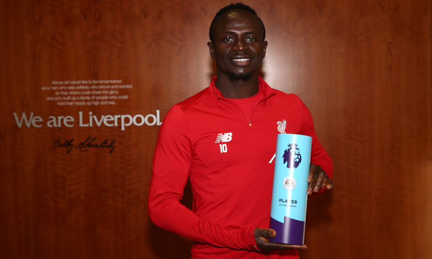 Sadio Mane wins Premier League Player of the Month for November 2019