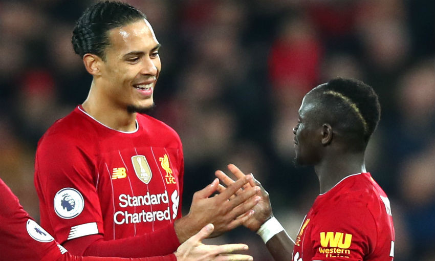 Virgil van Dijk and Sadio Mane
